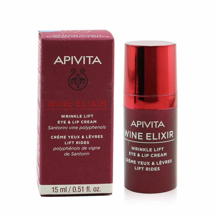Apivita Wine Elixir Wrinkle Lift Eye & Lip Cream (Exp. Date: 09/2022) 15ml/0.51ozProduct Thumbnail
