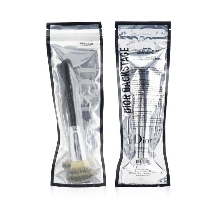 Christian Dior Dior Backstage Full Coverage Fluid Foundation Brush 12 (Unboxed) Picture ColorProduct Thumbnail