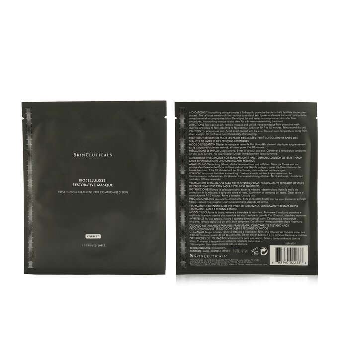 Skin Ceuticals Biocellulose Restorative Masque (Unboxed) 6sheetsProduct Thumbnail