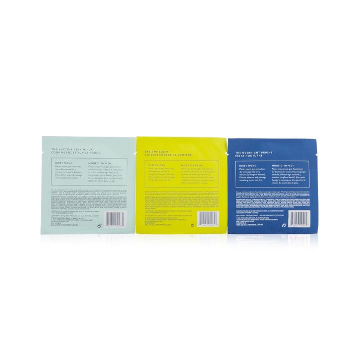 Patchology FlashPatch Eye Gels - All Eyes On You Eye Perfecting Trio Kit: Rejuvenating, Illuminating, Restoring (Unboxed) 6pairsProduct Thumbnail