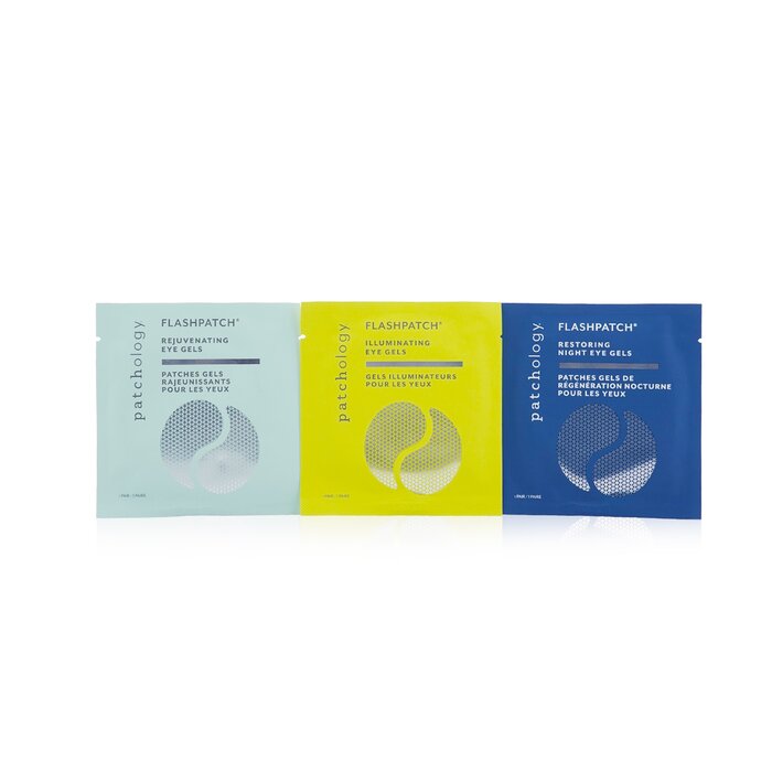 Patchology FlashPatch Eye Gels - All Eyes On You Eye Perfecting Trio Kit: Rejuvenating, Illuminating, Restoring (Unboxed) 6pairsProduct Thumbnail