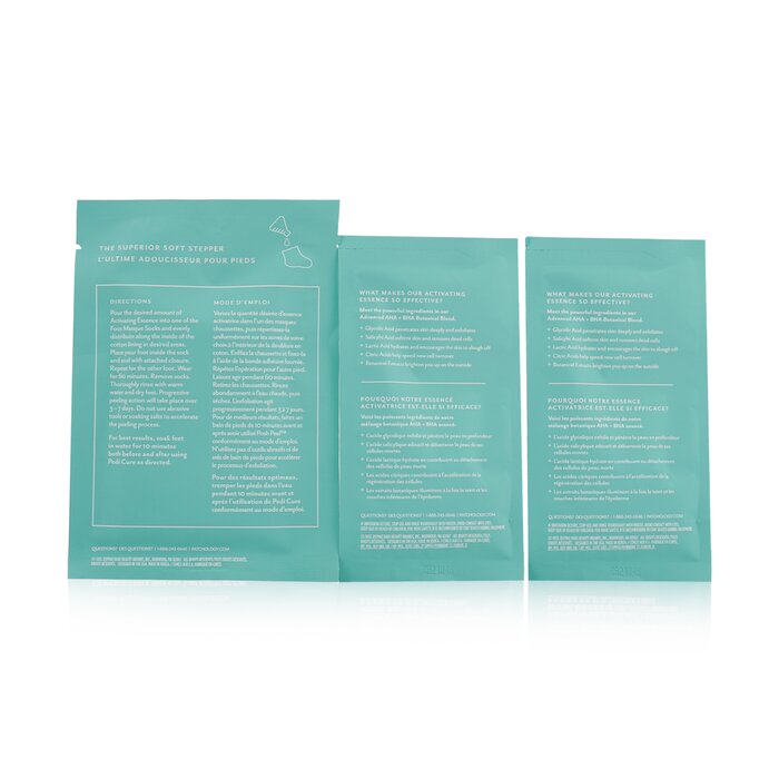Patchology PoshPeel Pedi Cure - Gently Exfoliates & Resurfaces Feet (1 Treatment) (Unboxed) 2x20ml/0.68ozProduct Thumbnail
