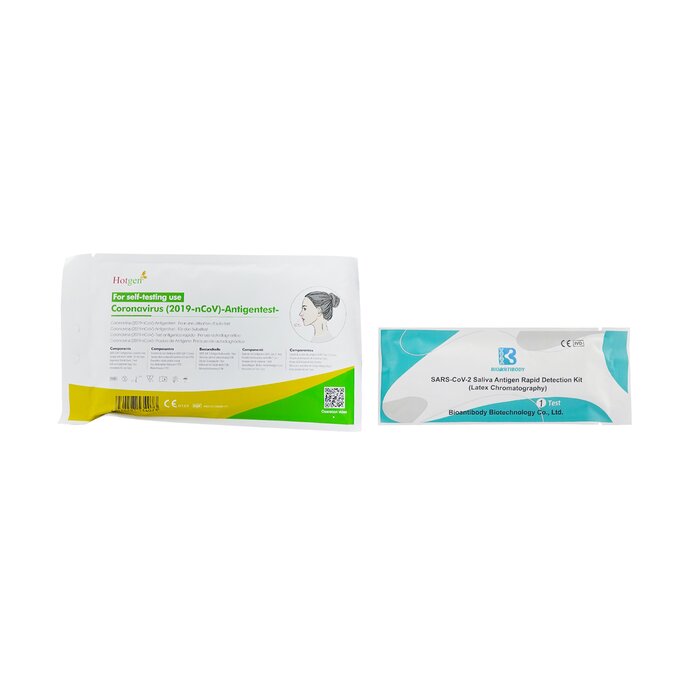 Bioantibody 佰抗生物 Bioantibody佰抗生物 (20 Test) + Hotgen熱境生物 (80 Test) 新冠病毒抗原快速測試套裝(家庭適用快篩試劑組合-唾液及鼻咽拭子) 100 TestProduct Thumbnail