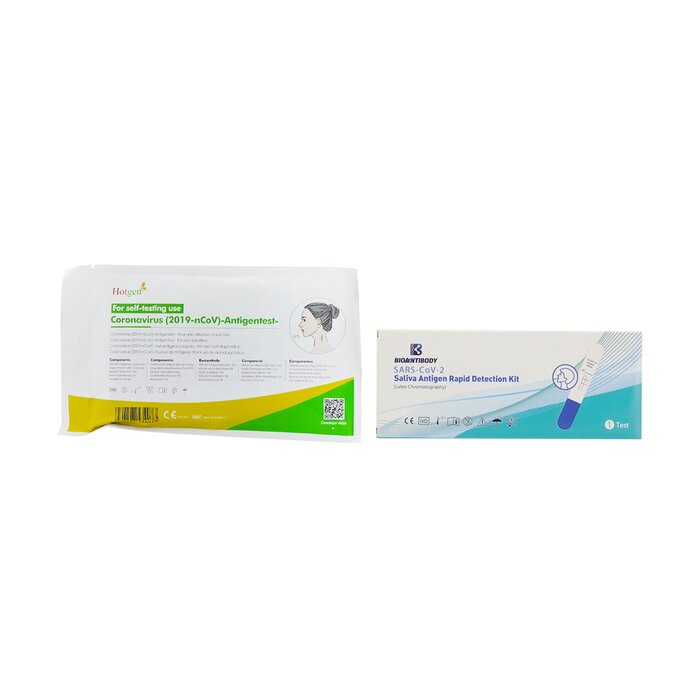 Bioantibody 佰抗生物 Bioantibody佰抗生物 (20 Test) + Hotgen熱境生物 (80 Test) 新冠病毒抗原快速測試套裝(家庭適用快篩試劑組合-唾液及鼻咽拭子) 100 TestProduct Thumbnail