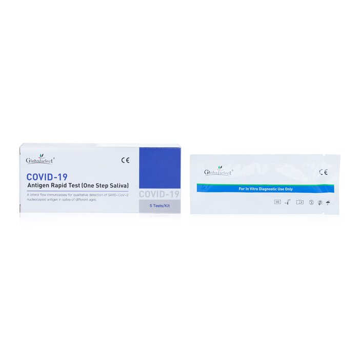 Global Select Covid-19 Antigen Rapid Test (One Step Saliva) 100 TestProduct Thumbnail