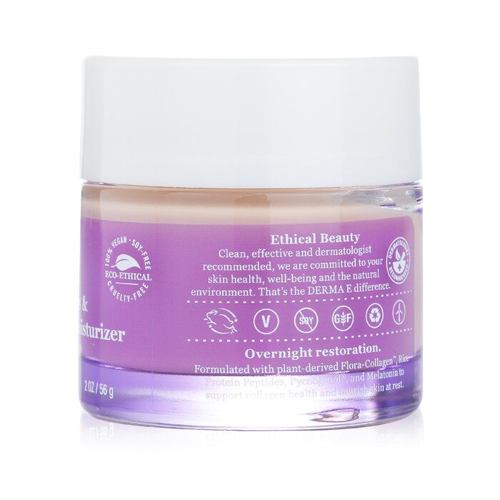 Derma E Skin Restore Advanced Peptides & Flora Collagen Night Moisturizer 56g/2ozProduct Thumbnail