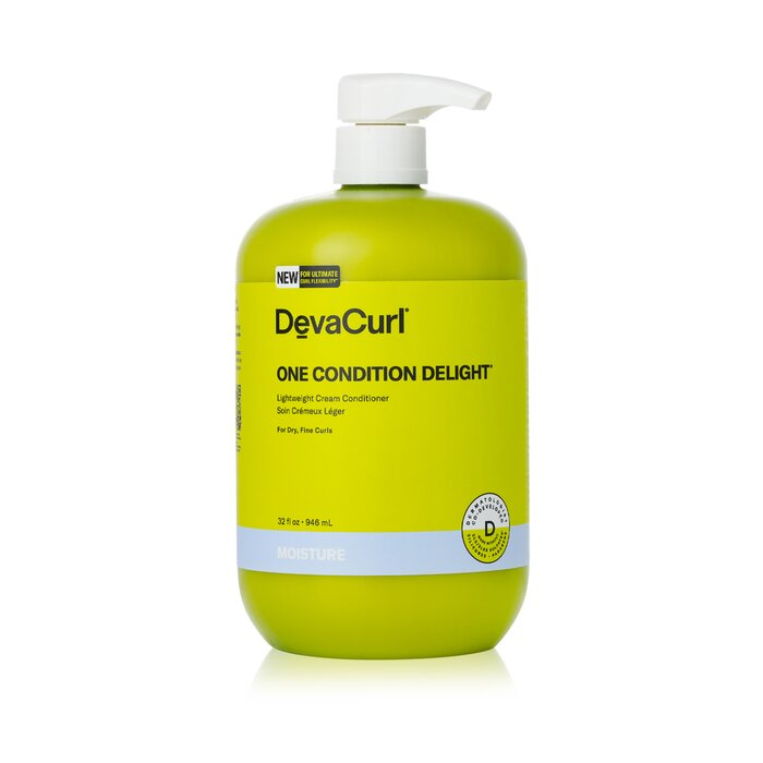 DevaCurl One Condition Delight Lightweight Cream Conditioner - For Dry, Fine Curls  946ml/32ozProduct Thumbnail