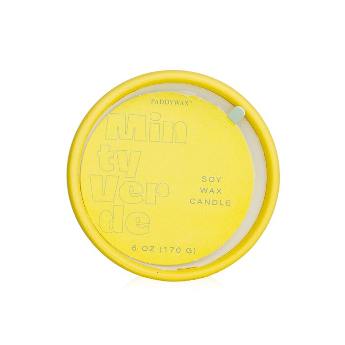 Paddywax Color Block Ceramic Candle - Minty Verde 170g/6ozProduct Thumbnail
