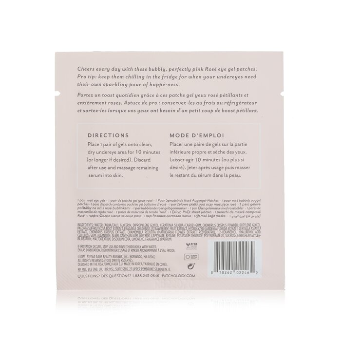 Patchology Serve Chilled Rose Eye Gels 5pairsProduct Thumbnail