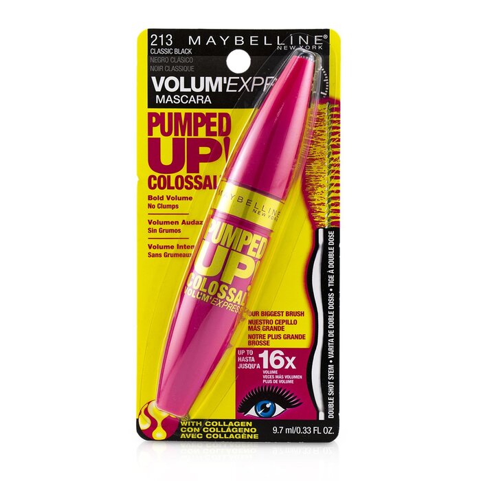  Maybelline Volum' Express Pumped Up Colossal Mascara 9.7ml/0.33ozProduct Thumbnail