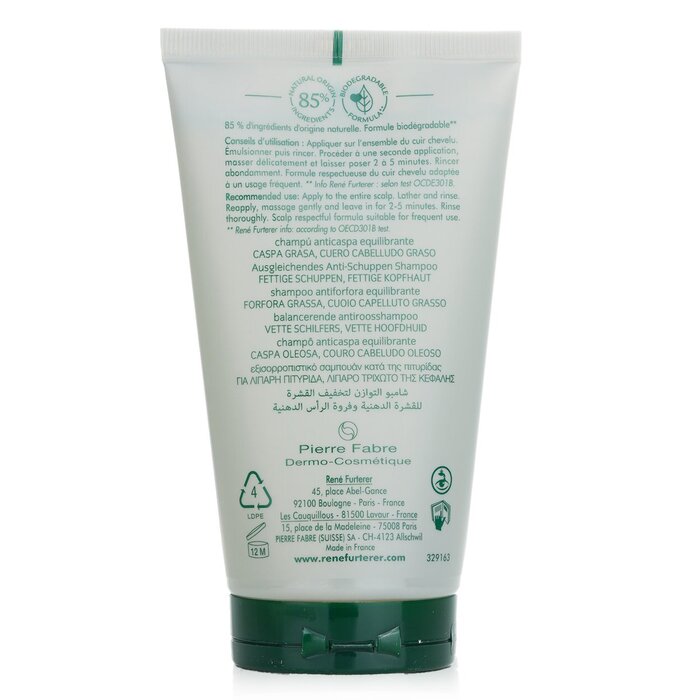 Rene Furterer Neopur Anti-Dandruff Balancing Shampoo (Oily, Flaky Scalp)  150ml/5ozProduct Thumbnail