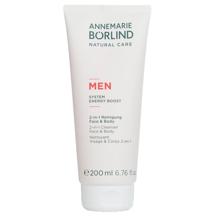 Annemarie Borlind Men System Energy Boost 2-in-1 Cleanser Face & Body  200ml/6.76ozProduct Thumbnail