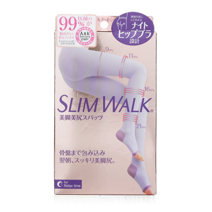 SlimWalk Beautiful Butt Spats Sleep Compression Spats - # Lavender (Size: M-L)  1pairProduct Thumbnail