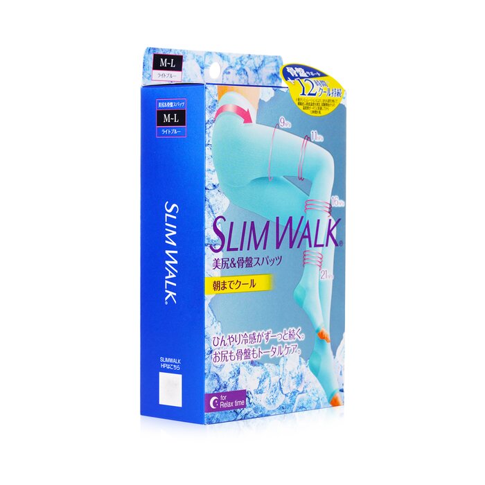 SlimWalk Cooling Compression Sleep Pantyhose - # Light Blue (Size: M-L)  1pairProduct Thumbnail