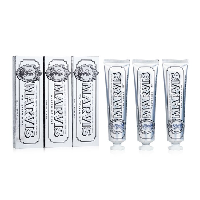 Marvis Trio Set: 3x Whitening Mint Toothpaste With Xylitol 3x85ml/4.2ozProduct Thumbnail