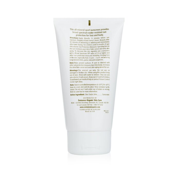Eminence Lilikoi Mineral Defense Sport Sunscreen SPF 30 147ml/5ozProduct Thumbnail