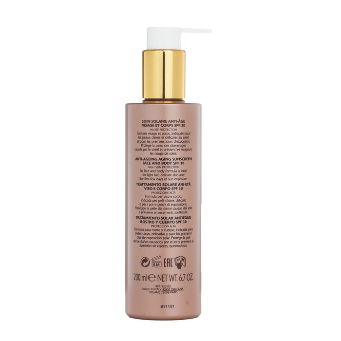 Orlane Anti-Aging Sun Cream Face and Body SPF30 200ml/6.7ozProduct Thumbnail
