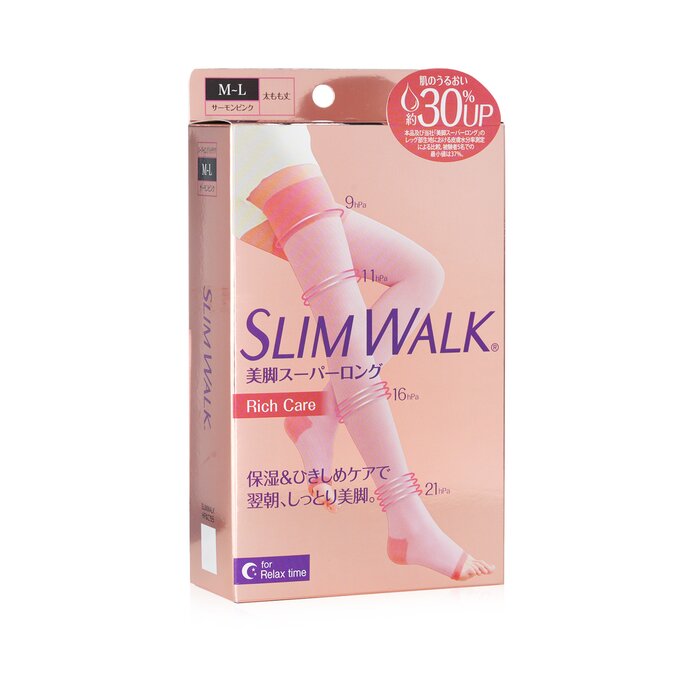 SlimWalk Compression Open-Toe Socks For Relax, Moisturizing 1pairProduct Thumbnail