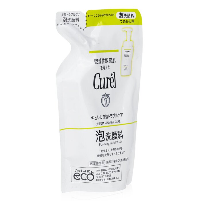Curel Sebum Trouble Care Foaming Facial Wash Refill 130ml/4.3ozProduct Thumbnail
