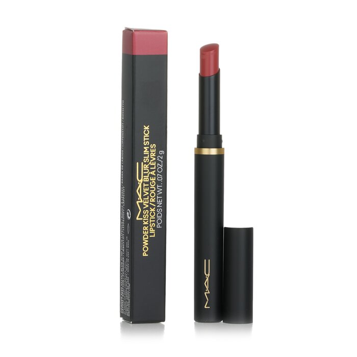 MAC Powder Kiss Velvet Blur Slim Lipstick 2g/0.07oz Color de Labios