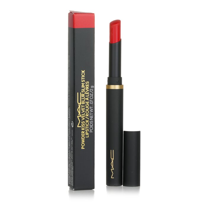 MAC Powder Kiss Velvet Blur Slim Lipstick 898 Sheer Outrage Lip