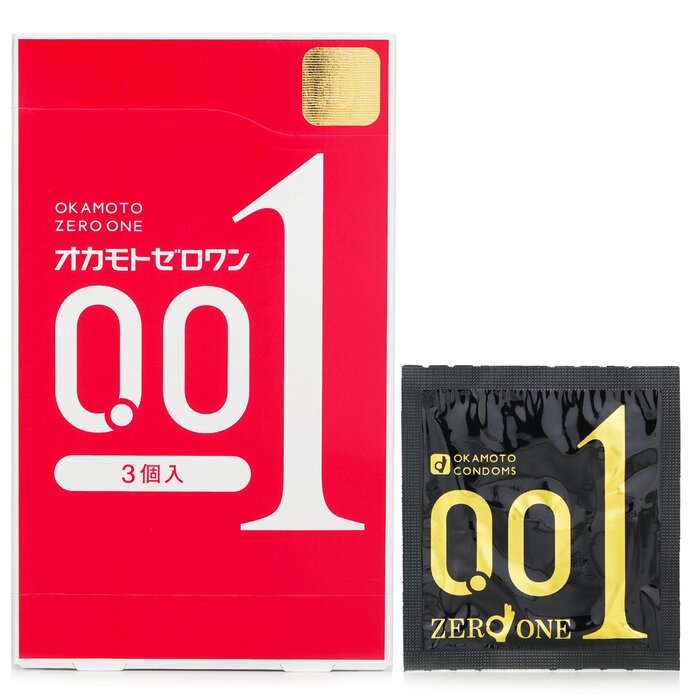 Okamoto Okamoto 0.01 Zero One Condoms  3pcsProduct Thumbnail