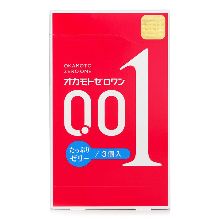 Okamoto Okamoto 0.01 Zero One Condoms (Rich Lubricant)  3pcsProduct Thumbnail