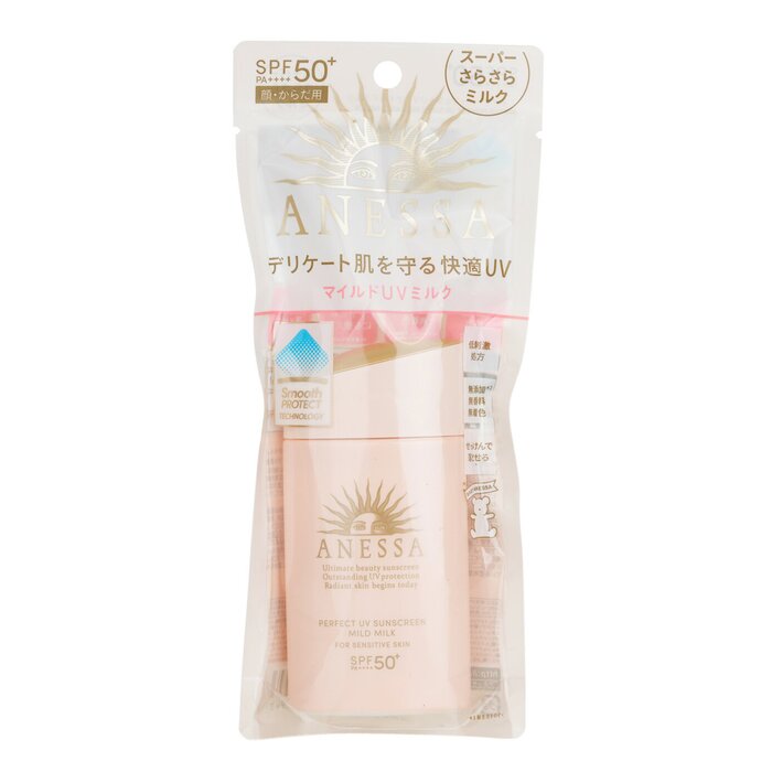 Anessa Perfect UV Sunscreen Mild Milk For Sensitive Skin SPF 50  60ml/2ozProduct Thumbnail