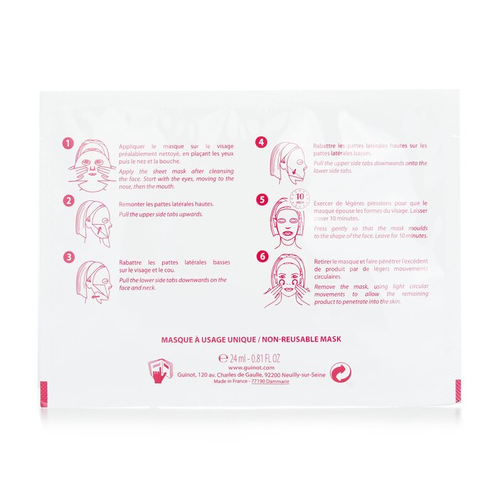 Guinot Radiance Enhancing Instant Lifting Mask 4x24ml/0.81ozProduct Thumbnail