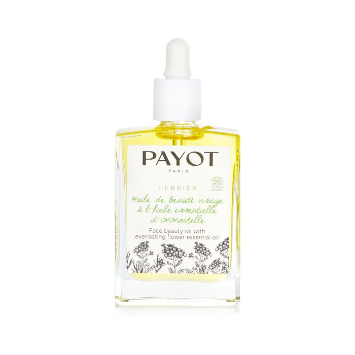 Payot Herbier Organic Face Beauty Oil With Everlasting Flowers Essential Oil 30ml/1ozProduct Thumbnail
