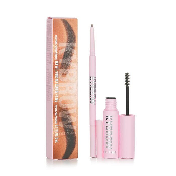 Kylie By Kylie Jenner KyBrow Kit: Brow Gel 5ml + Brow Pencil 0.09g 2pcsProduct Thumbnail