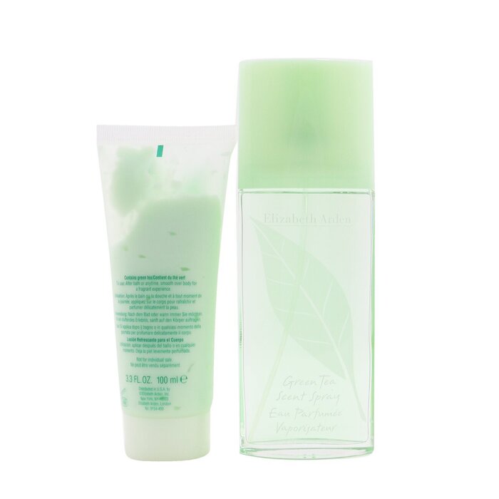 Elizabeth Arden Green Tea Coffret: Eau Parfumee Spray 100ml/3.3oz + Refreshing Body Lotion 100ml/3.3oz 2pcsProduct Thumbnail