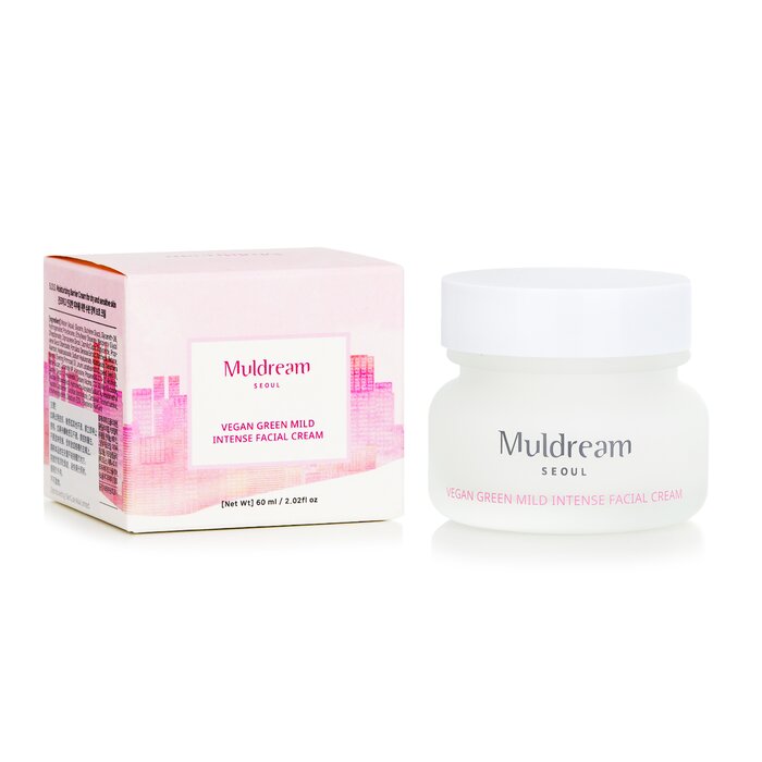 Muldream Vegan Green Mild Intense Facial Cream 60ml/2.02ozProduct Thumbnail