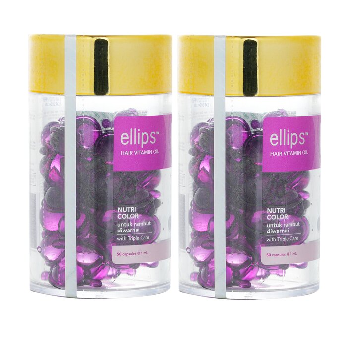 Ellips Hair Vitamin Oil - Nutri Color 2x50capsulesProduct Thumbnail