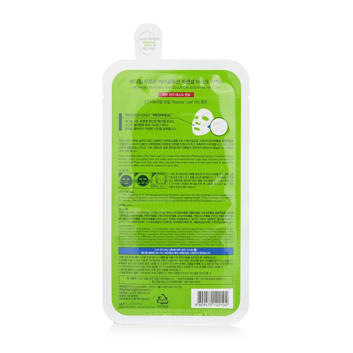 Mediheal Tea Tree Care Solution Essential Mask EX. (Upgrade) 10pcsProduct Thumbnail