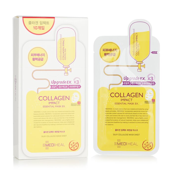 Mediheal Collagen Impact Essential Mask EX. (Upgrade) 10pcsProduct Thumbnail