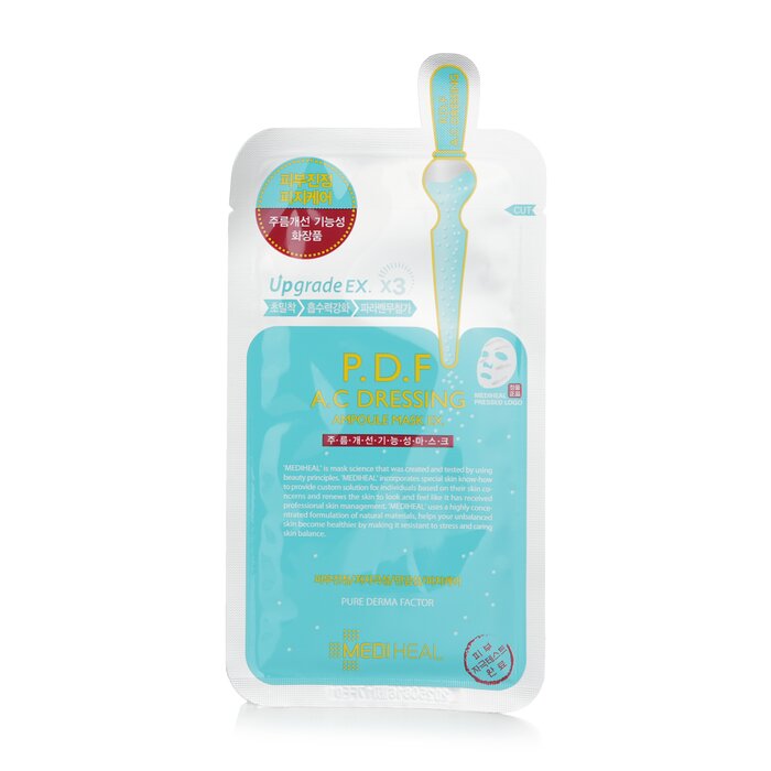 Mediheal P.D.F A.C Dressing Ampoule Mask Ex. (Upgrade) 10pcsProduct Thumbnail