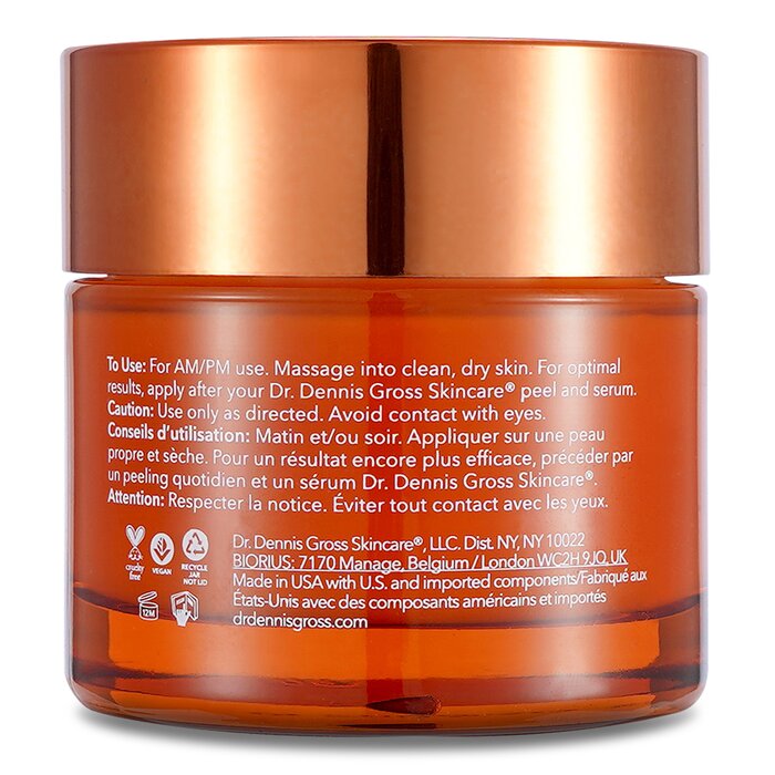 Dr Dennis Gross Vitamin C Lactic Dewy Deep Cream 60ml/2ozProduct Thumbnail