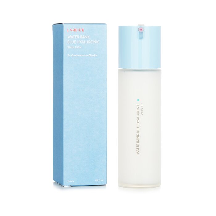 Laneige Water Bank Blue Hyaluronic Emulsion (For Combination To Oily Skin)  120ml/4ozProduct Thumbnail