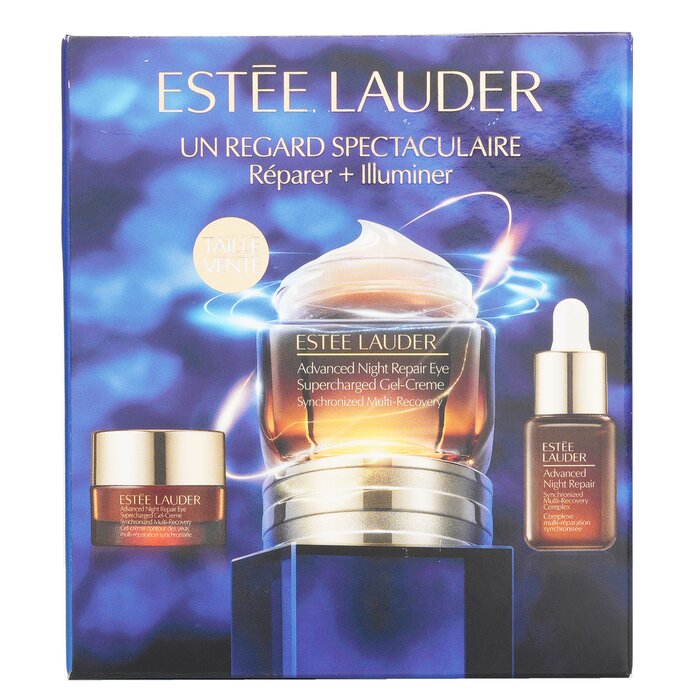 Estee Lauder Major Eye Impact Trio Repair + Brighten Skincare Set: ANR Eye Supercharged Gel Cream (15ml + 5ml) + Repair Serum 7ml 3pcsProduct Thumbnail