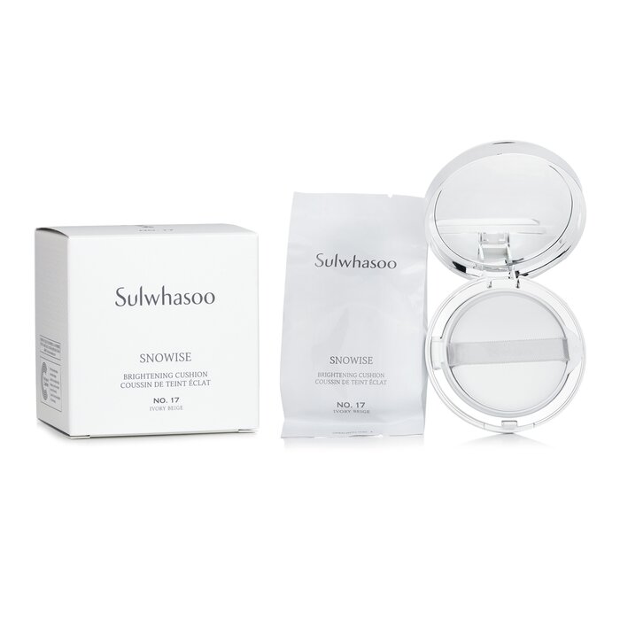 Sulwhasoo Snowise Brightening Cushion SPF50 With Extra Refill 2x14g/0.98ozProduct Thumbnail