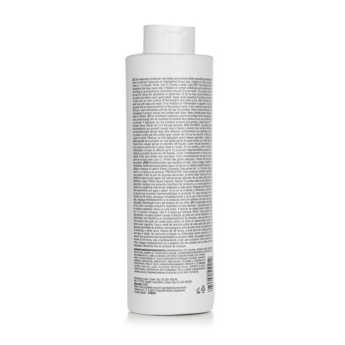 Joico Color Balance Blue Conditioner (Eliminates Brassy/Orange Tones In Lightened Brown Hair) 1000ml/33.8ozProduct Thumbnail