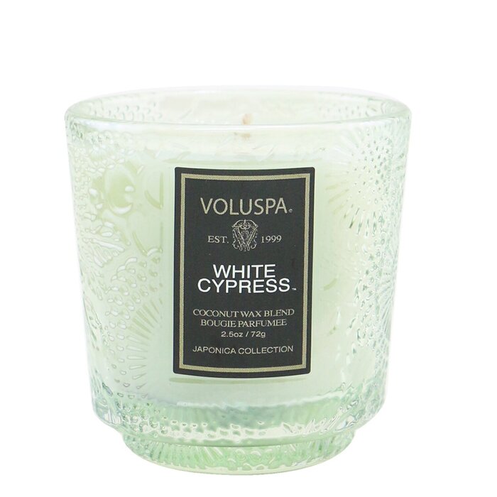 Voluspa Petite Pedestal Candle - White Cypress ( Unboxed ) 72g/2.5ozProduct Thumbnail