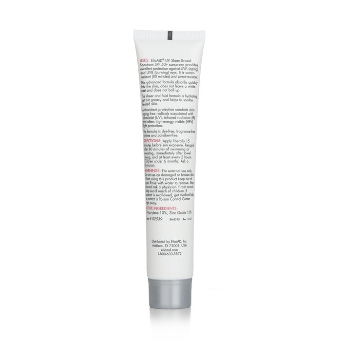 EltaMD UV Sheer Water-Resistant Facial Sunscreen SPF 50 85ml/3ozProduct Thumbnail