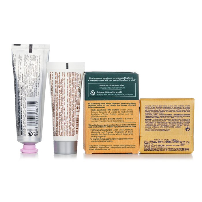 L'Occitane Les Essentiels Set 4pcs+ 1bagProduct Thumbnail