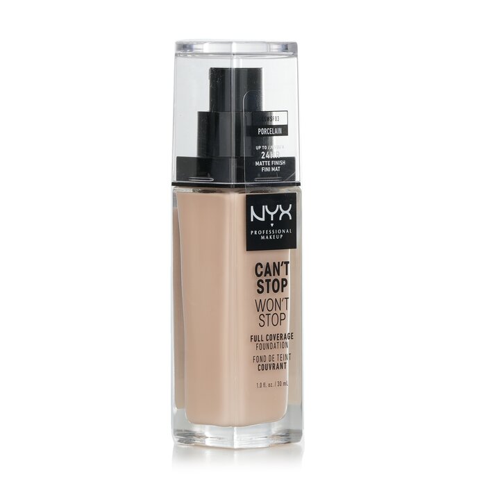 NYX Can't Stop Won't Stop Full Coverage Foundation 30ml/1ozProduct Thumbnail