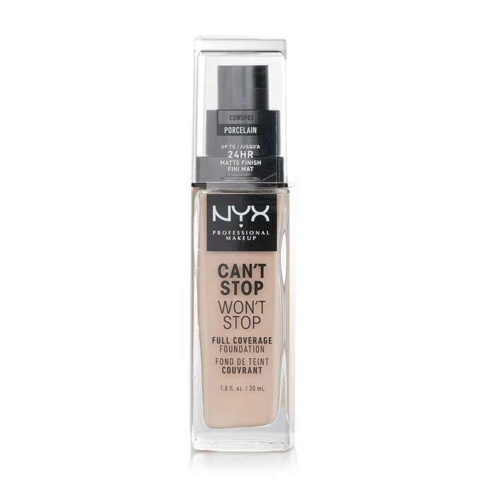 NYX Can't Stop Won't Stop Full Coverage Foundation 30ml/1ozProduct Thumbnail