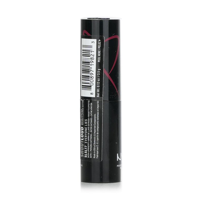 NYX Shout Loud Satin Lipstick 3.5g/0.12ozProduct Thumbnail