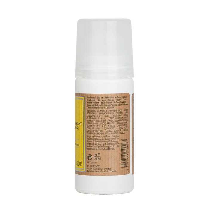 L'Occitane Δροσιστικό Roll-on Αποσμητικό Citrus Verbena 50ml/1.6ozProduct Thumbnail
