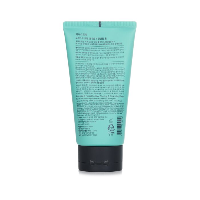Innisfree Forest Shaving & Cleansing Foam 150ml/5.29ozProduct Thumbnail